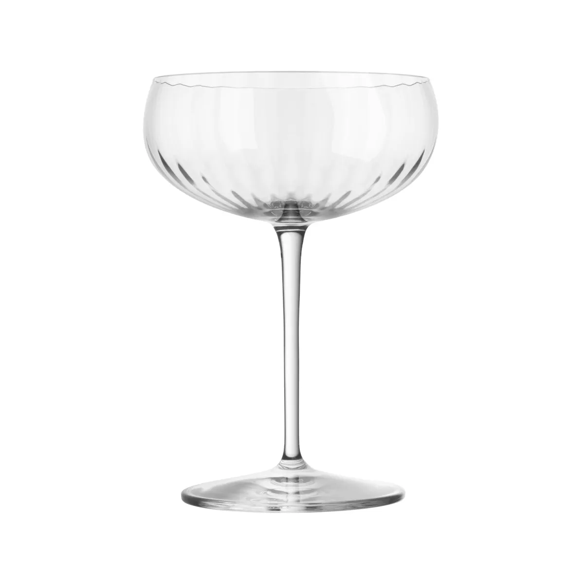 Luigi Bormioli Optica Coupe Glass 300ml (Set of 4)