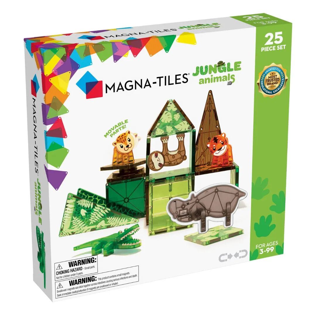 MAGNA-TILES - Jungle Animals - 25 piece set