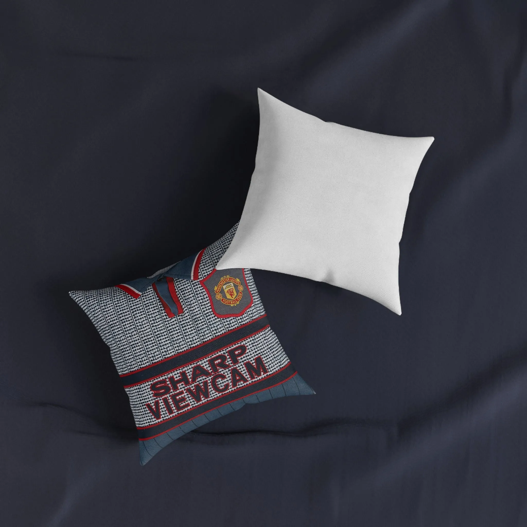 Man Utd 95/96 Away Kit - Square Pillow