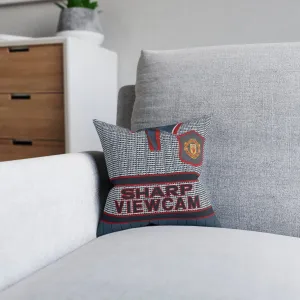 Man Utd 95/96 Away Kit - Square Pillow