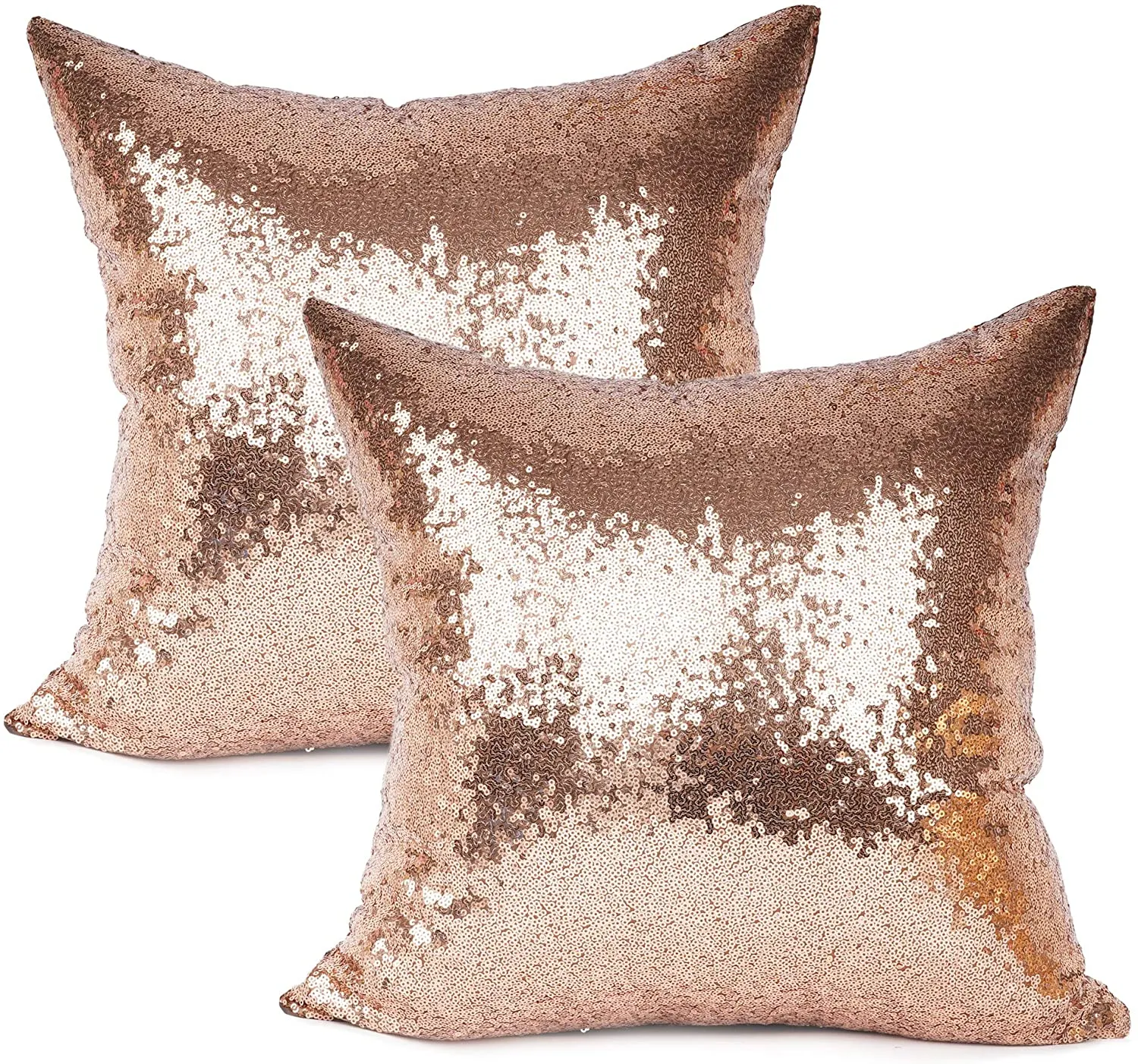 Metallic Brown Pillows