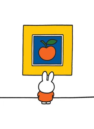 Miffy Apple Art Mini Poster