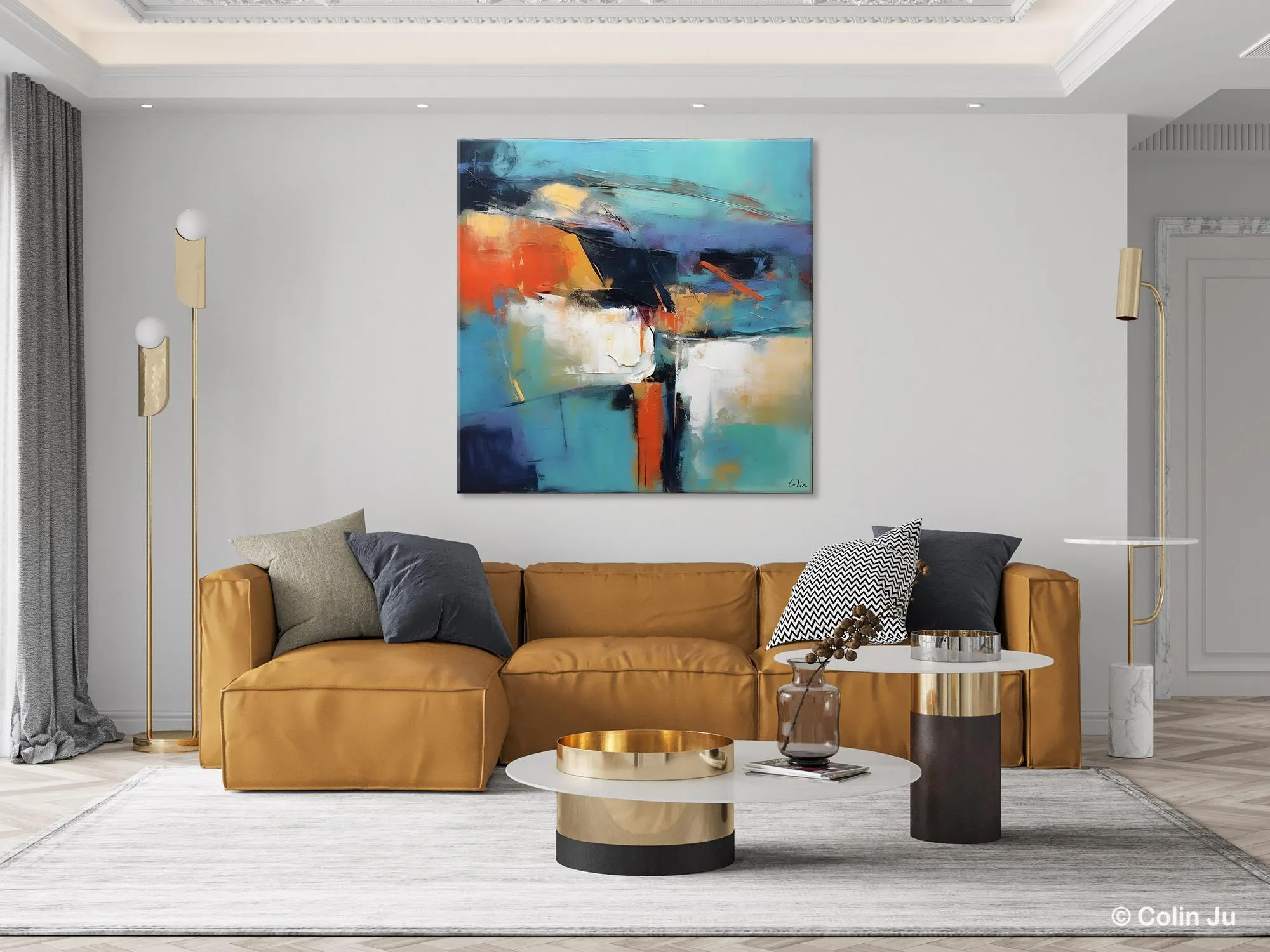 Modern Wall Art Paintings, Canvas Paintings for Bedroom, Buy Wall Art Online, Contemporary Acrylic Painting on Canvas, Large Original Art