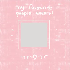 My Favourite People Ever - Pink - Medium