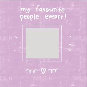 My Favourite People Ever - Purple