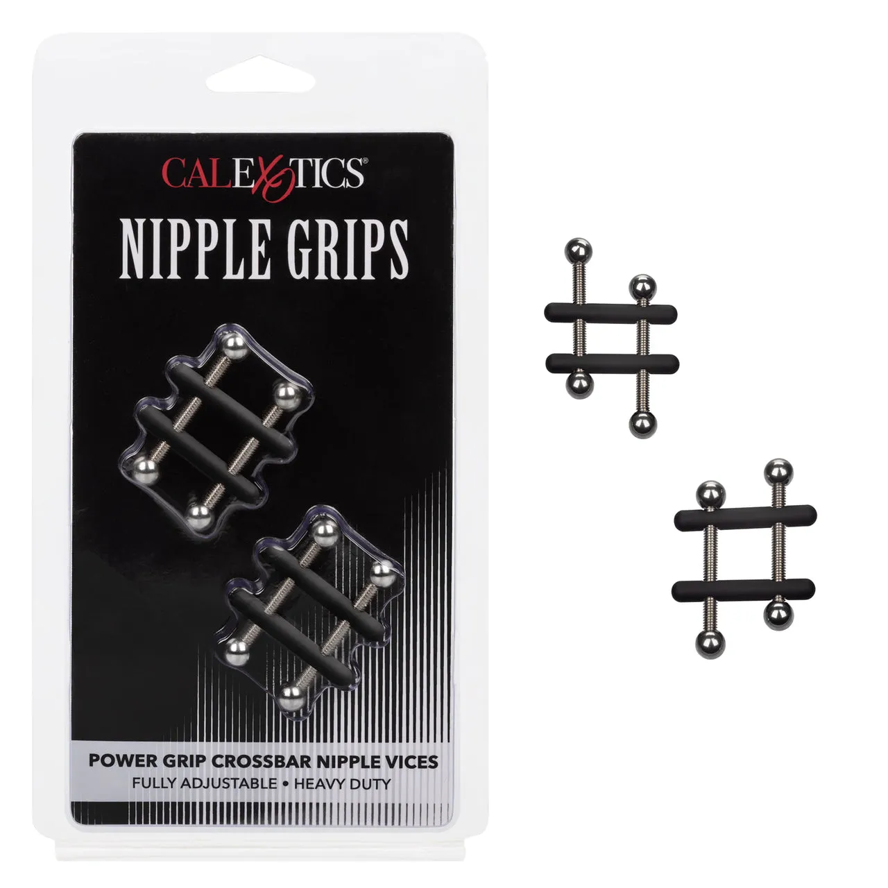 Nipple Grips Power Grip Crossbar Nipple Vices - Black