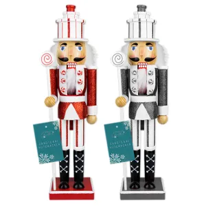 Nutcracker Ornaments 36cm, Pair