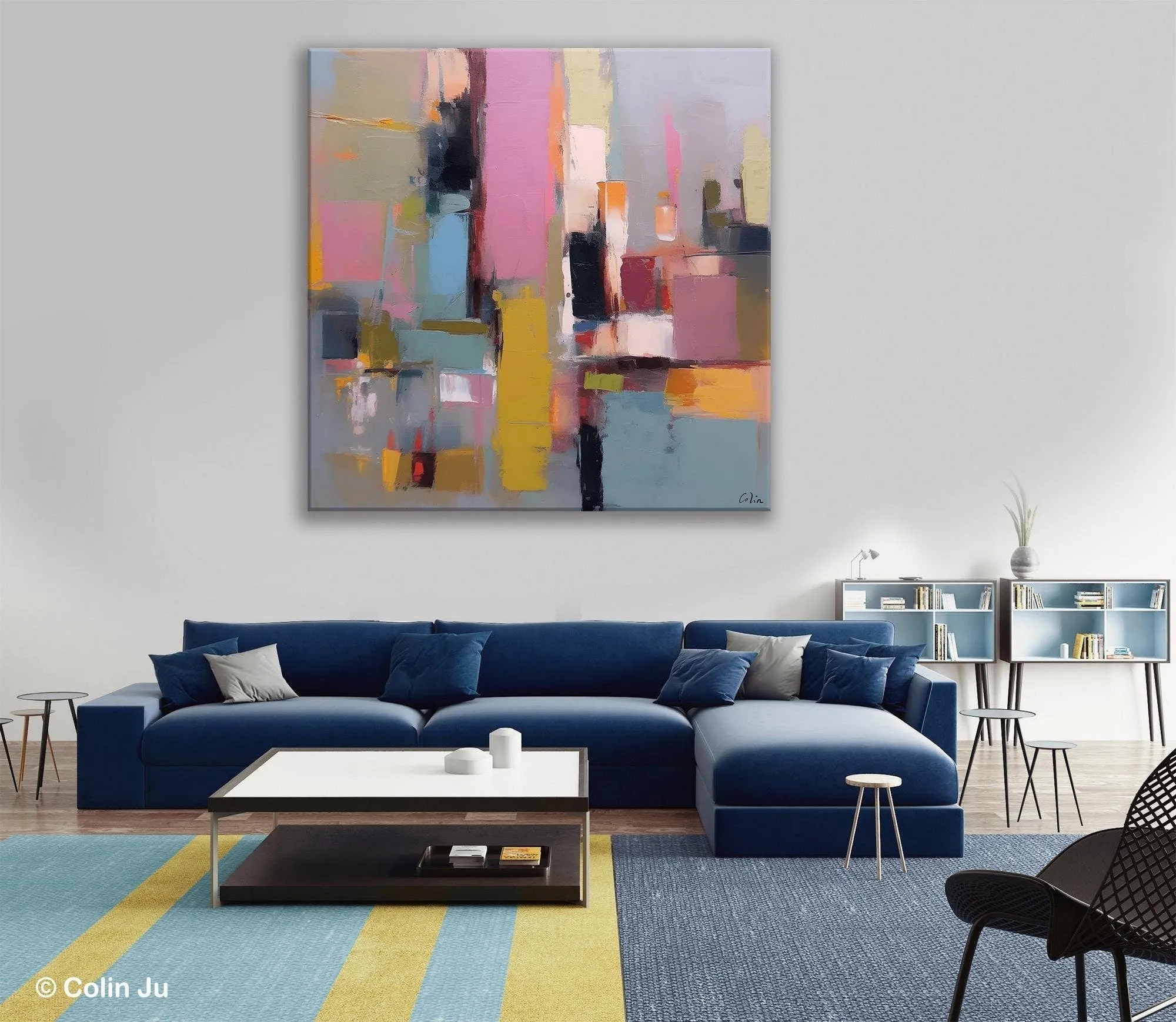 Original Modern Abstract Artwork, Modern Canvas Art Paintings, Extra Large Canvas Paintings for Living Room, Abstract Wall Art for Sale