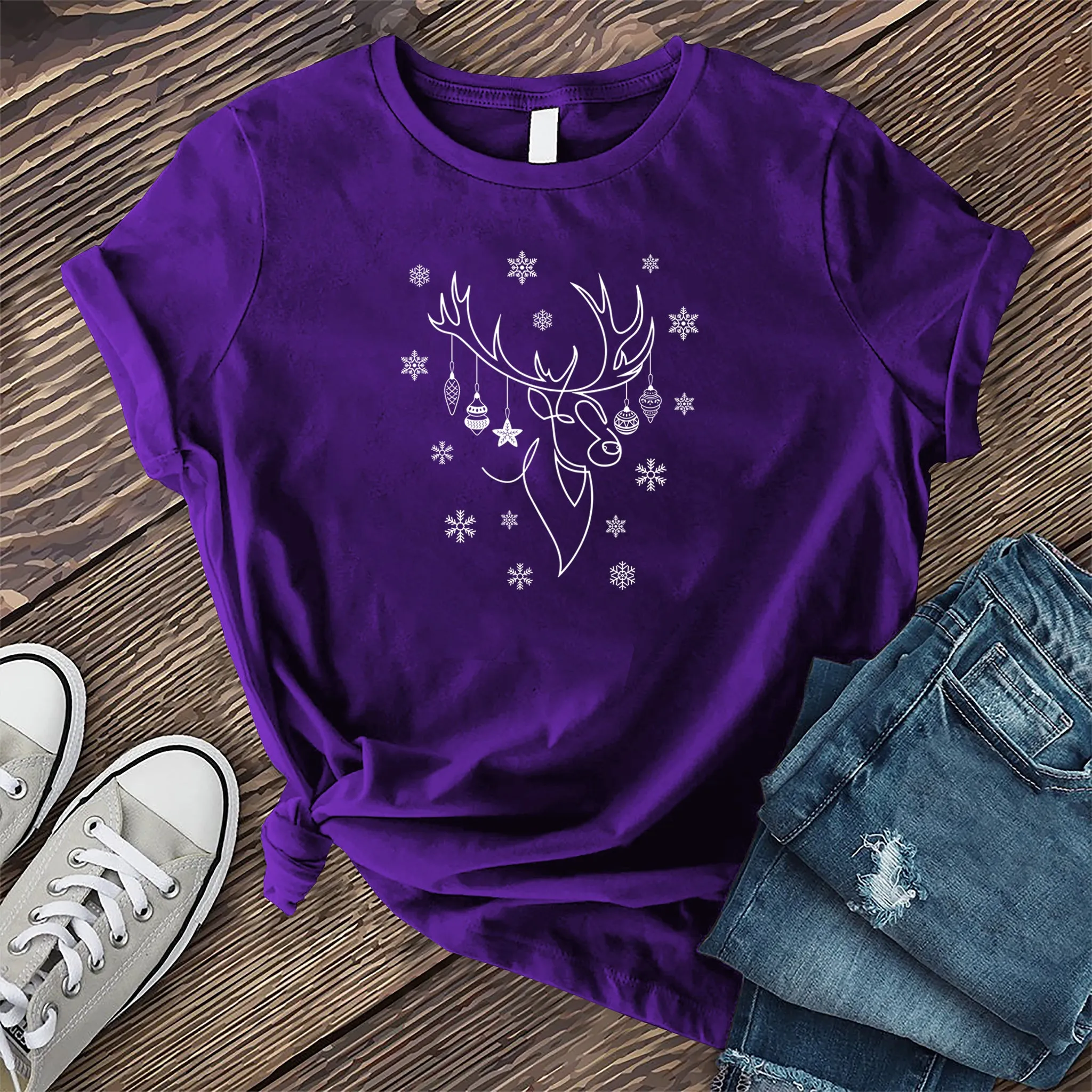 Ornamental Reindeer T-Shirt