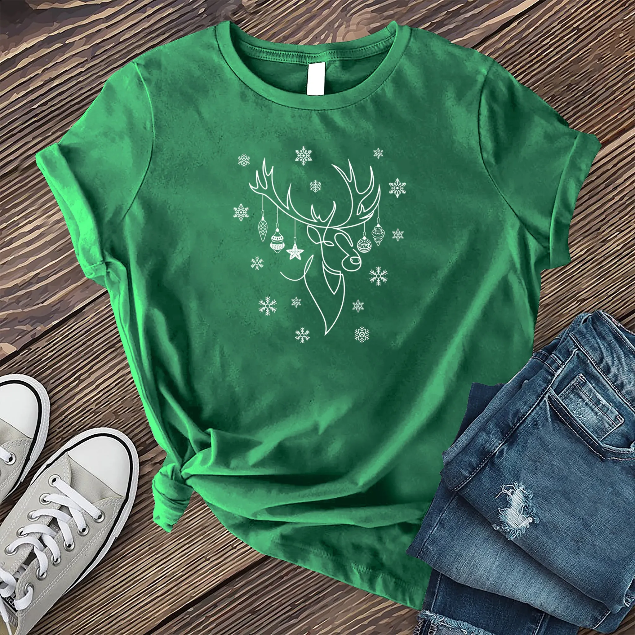 Ornamental Reindeer T-Shirt