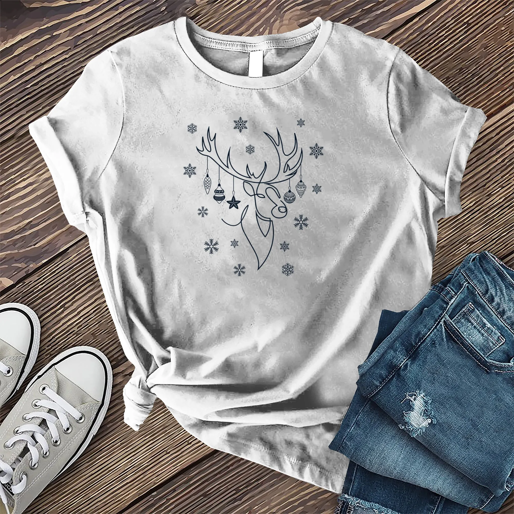 Ornamental Reindeer T-Shirt