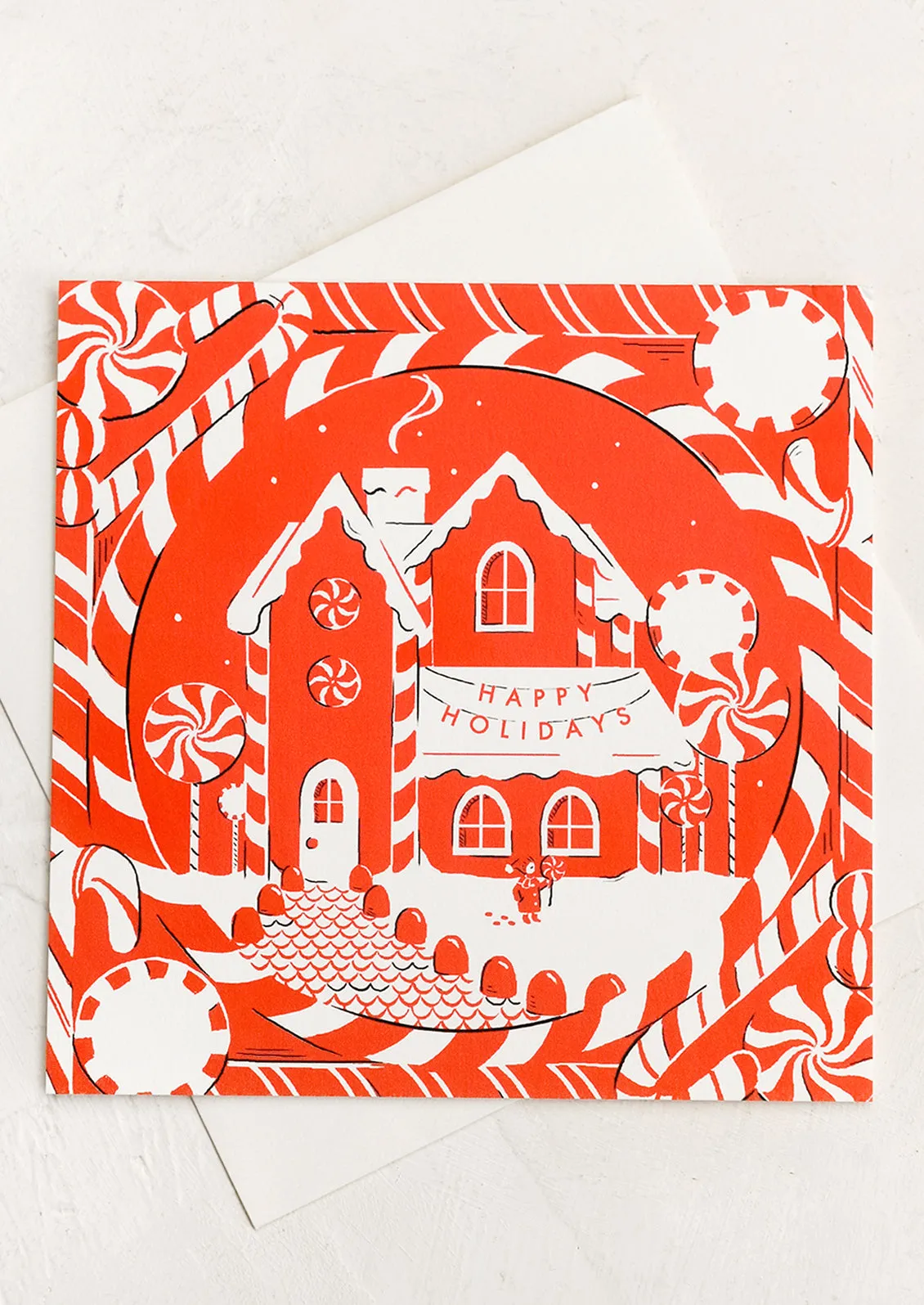 Peppermint House Holiday Card