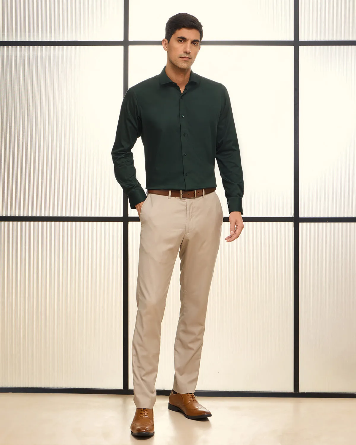 Pine Grove - Satin Stretch Fit Shirt