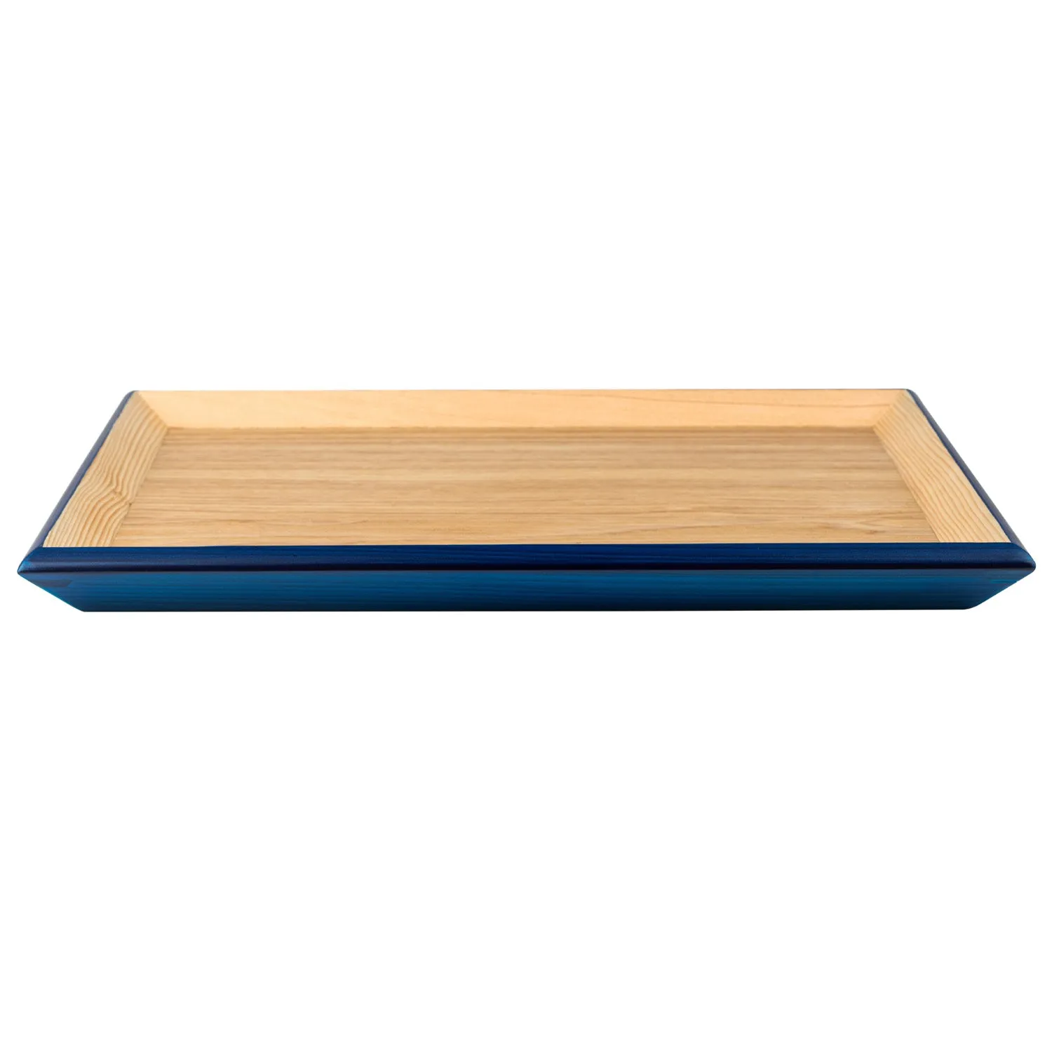 Premium Blue Japanese Wooden Tray