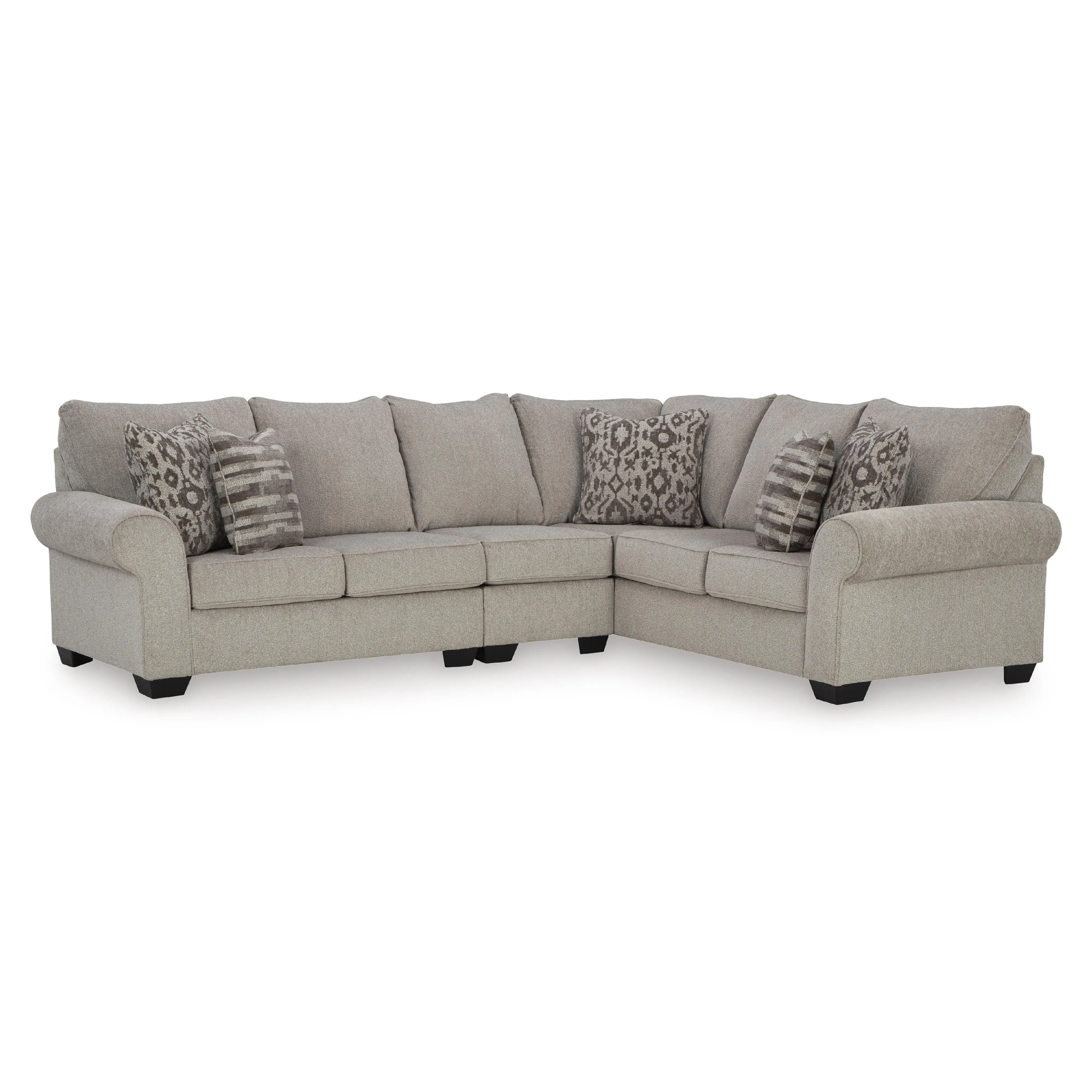 Signature Design by Ashley Claireah Fabric 3 pc Sectional 9060355/9060346/9060349