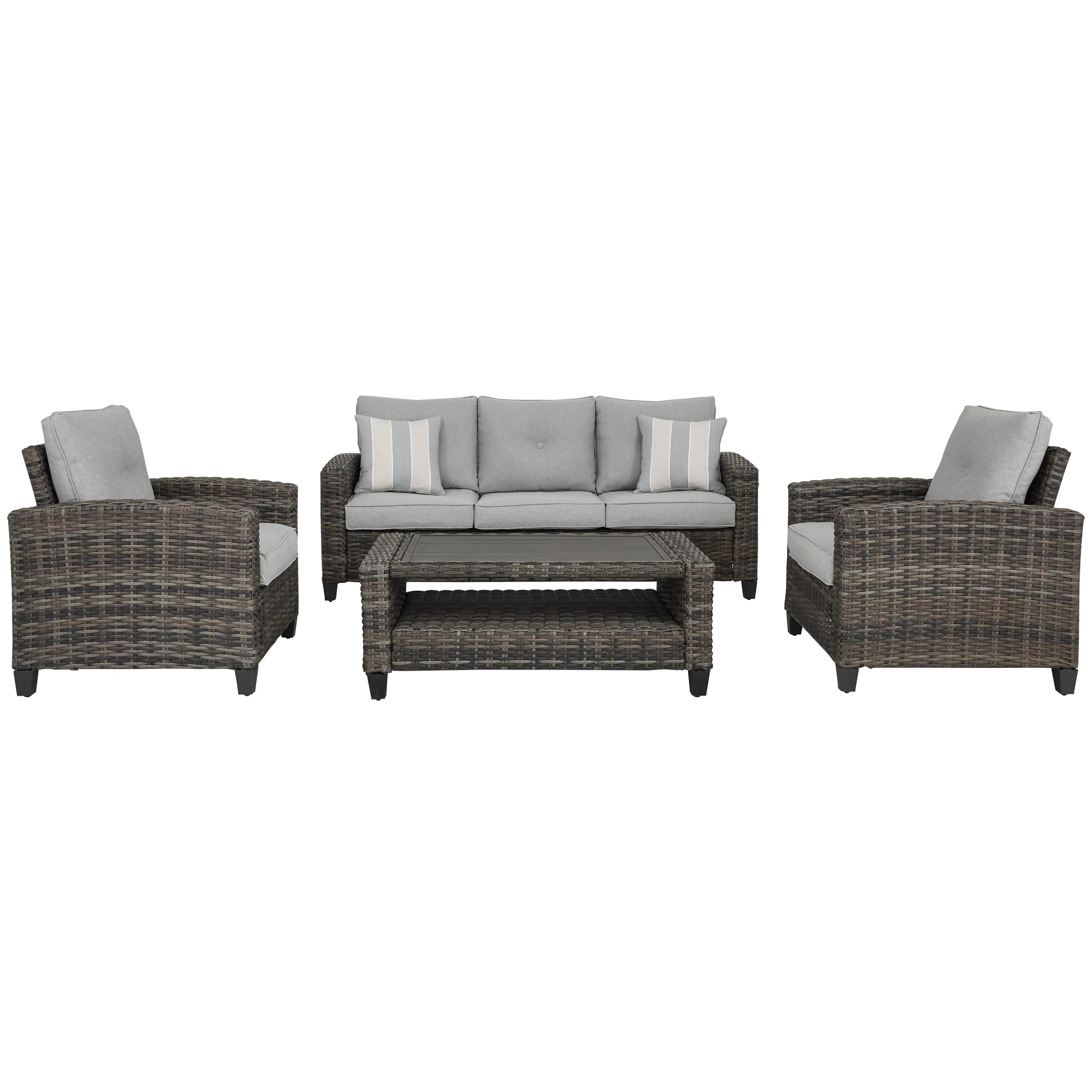 Signature Design by Ashley Cloverbrooke P334-081 Sofa/Chairs/Table Set