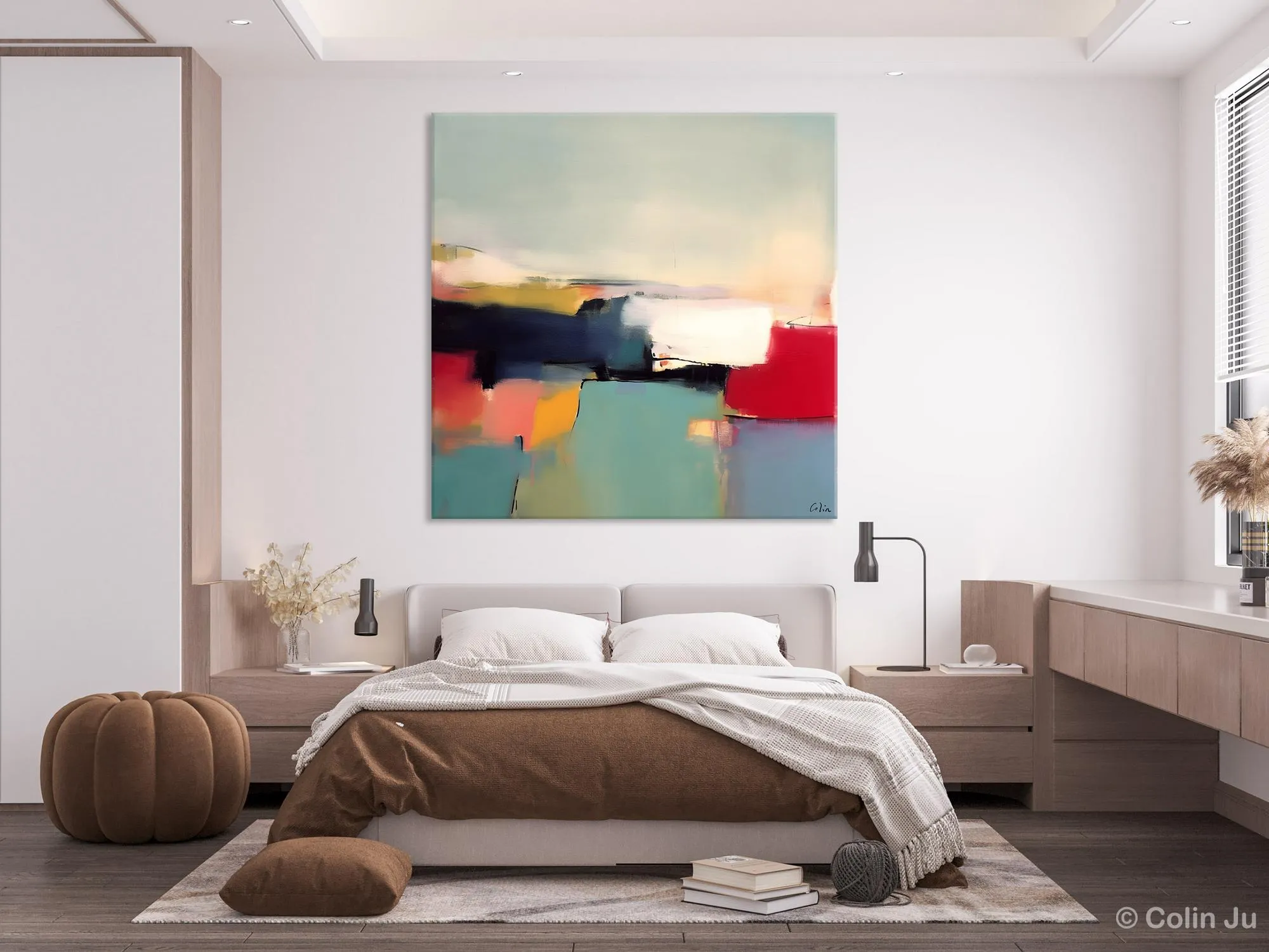 Simple Modern Wall Art, Extra Large Canvas Painting for Living Room, Oversized Contemporary Acrylic Paintings, Original Abstract Paintings