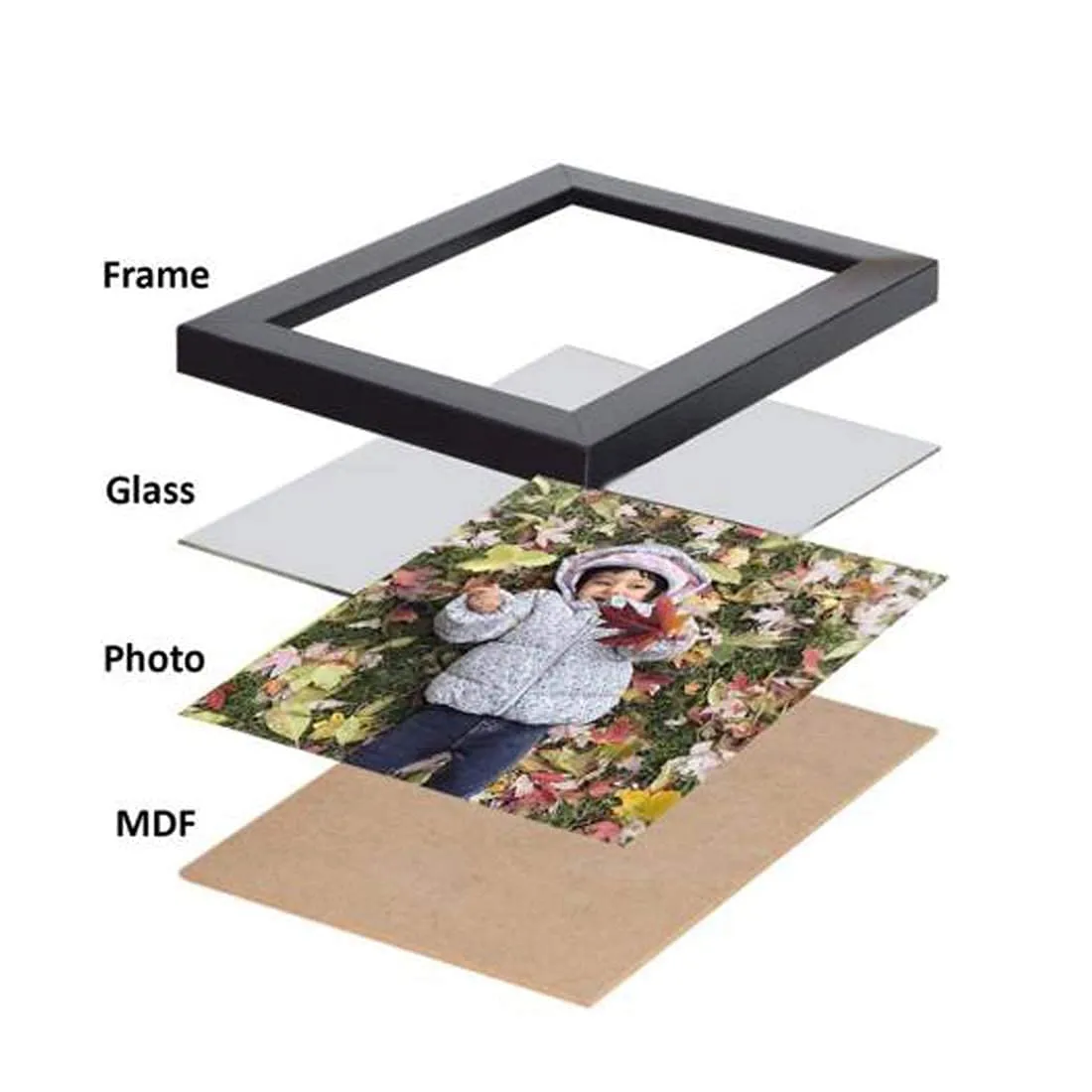 SJM ENTERPRISES WE CREATE VALUE Wood Photo & Document Frames 12 (Size - A4, Black) Wall Mount