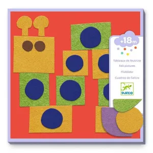 Soft Creations Felt Pictures Craft Set by Djeco