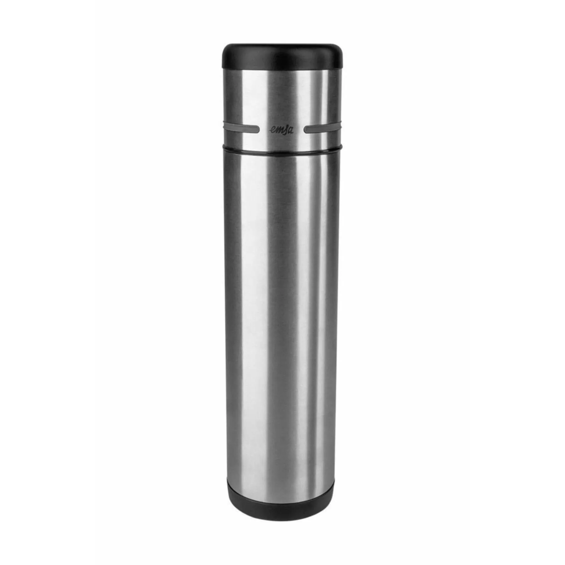 Tefal, Mobility Vacuum Flask Stainless Steel Black, 1 Lt