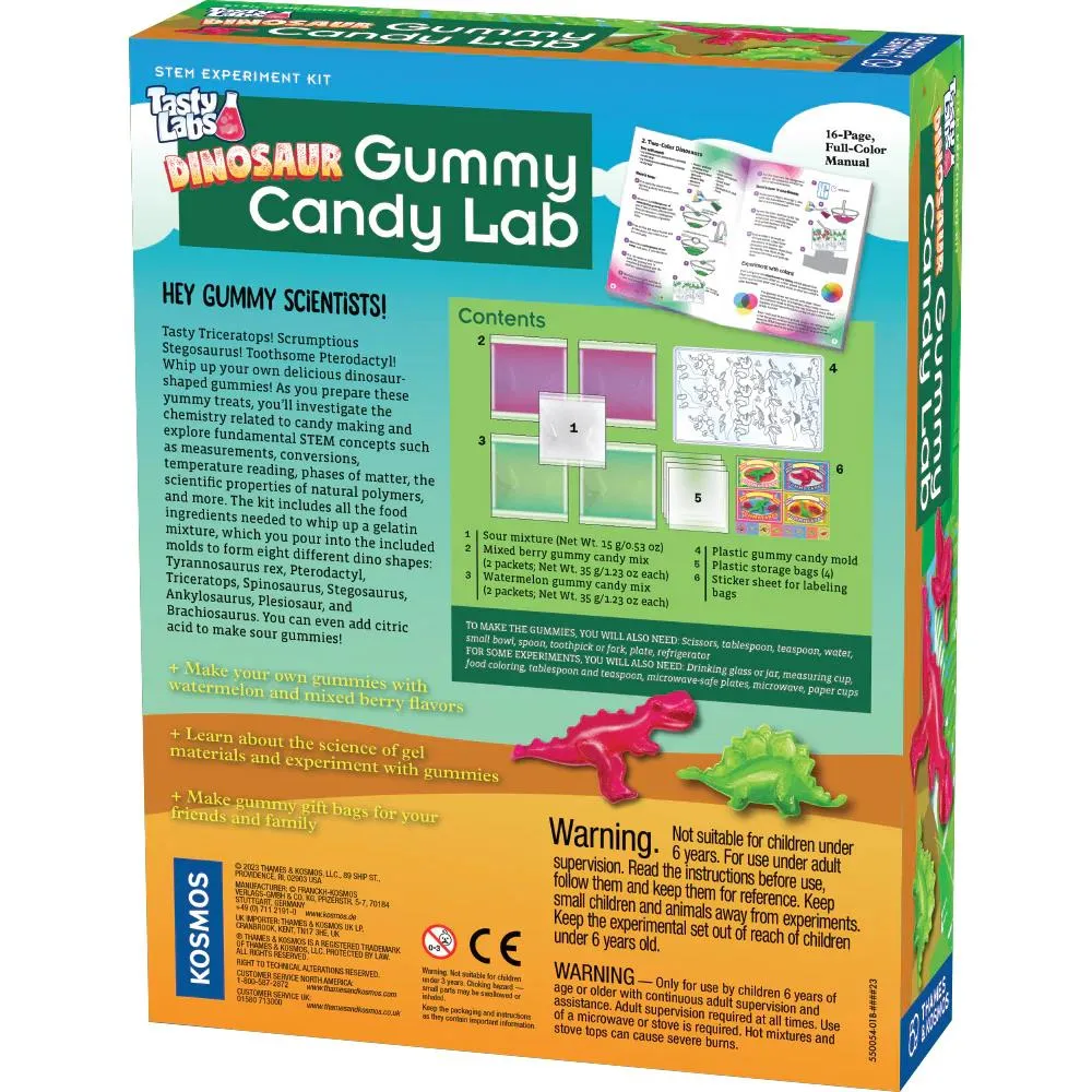 Thames & Kosmos Dinosaur Gummy Candy Lab