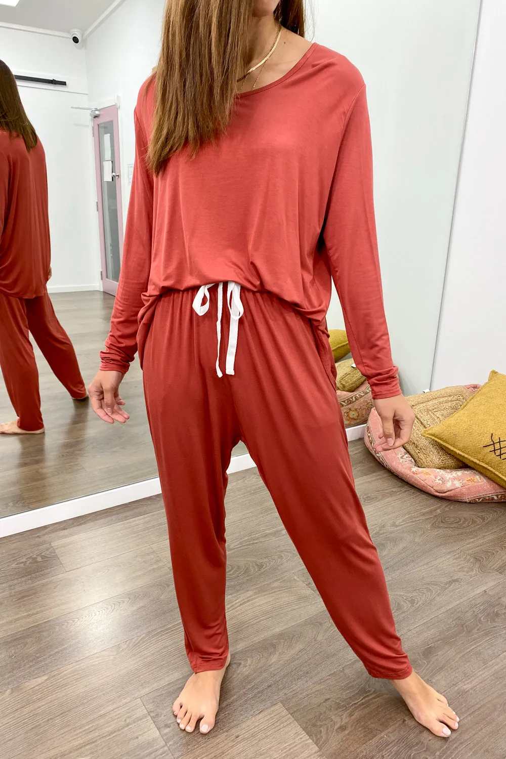 The Comfiest PJs Long Sleeved Tee & Pants Set