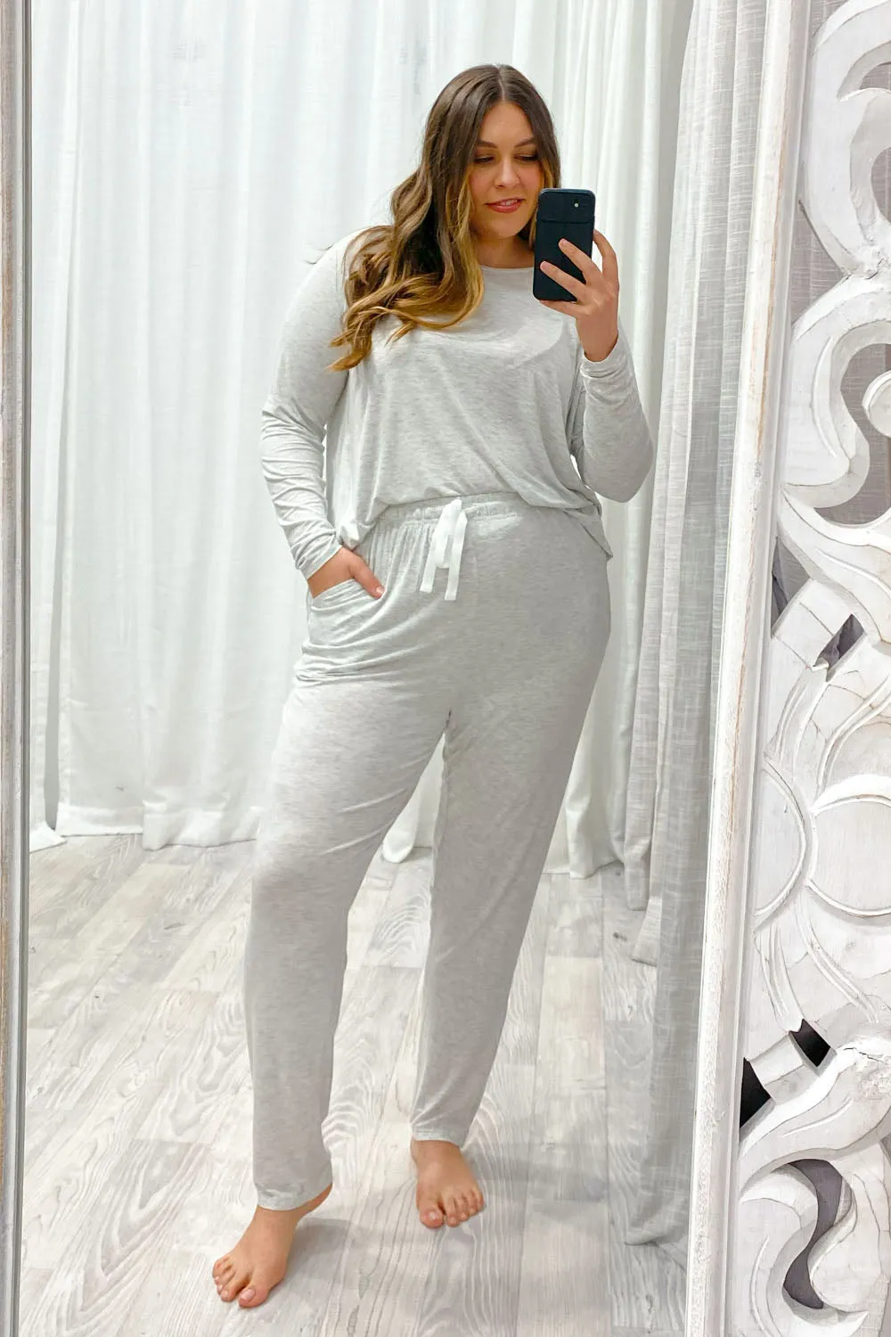 The Comfiest PJs Long Sleeved Tee & Pants Set