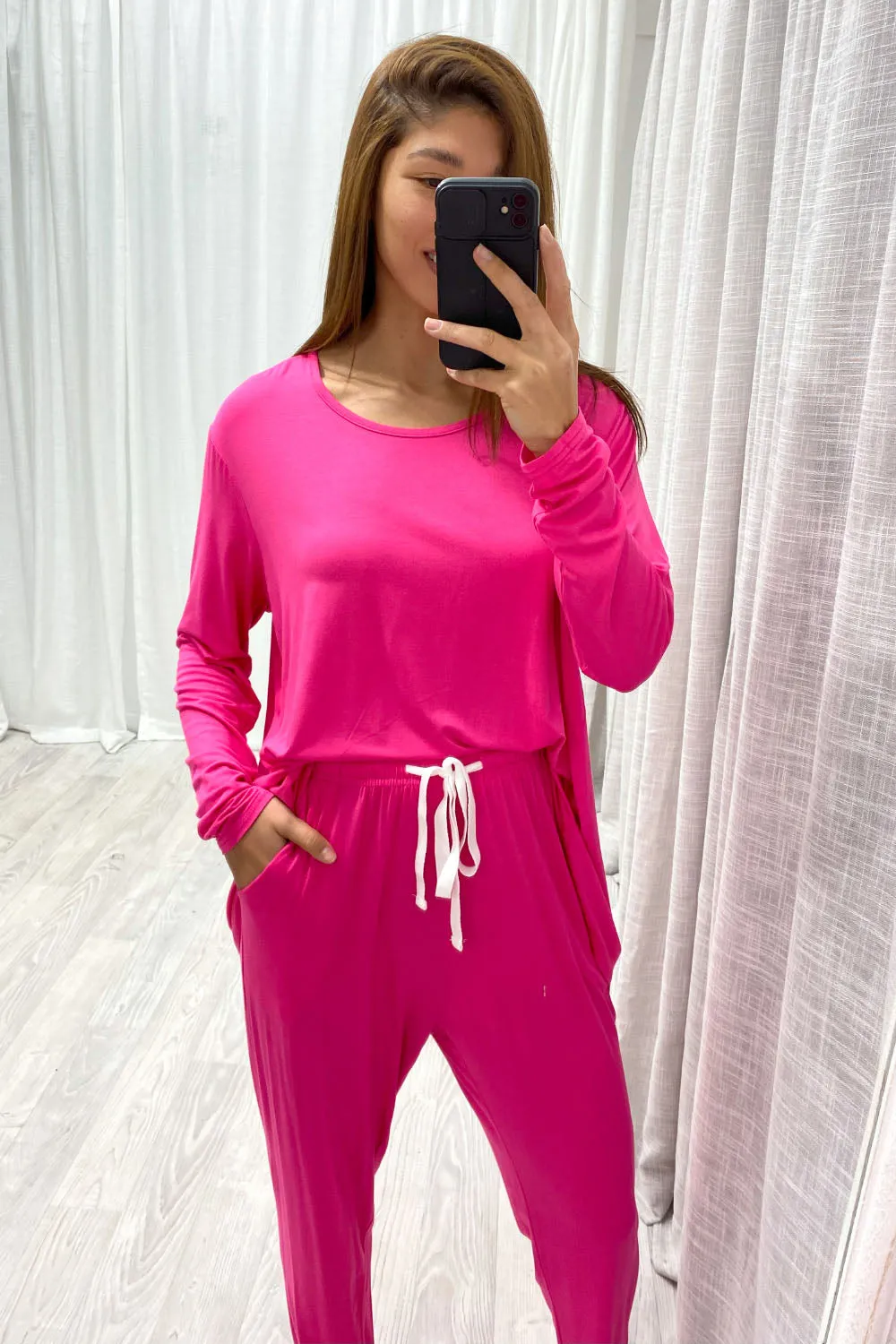 The Comfiest PJs Long Sleeved Tee & Pants Set