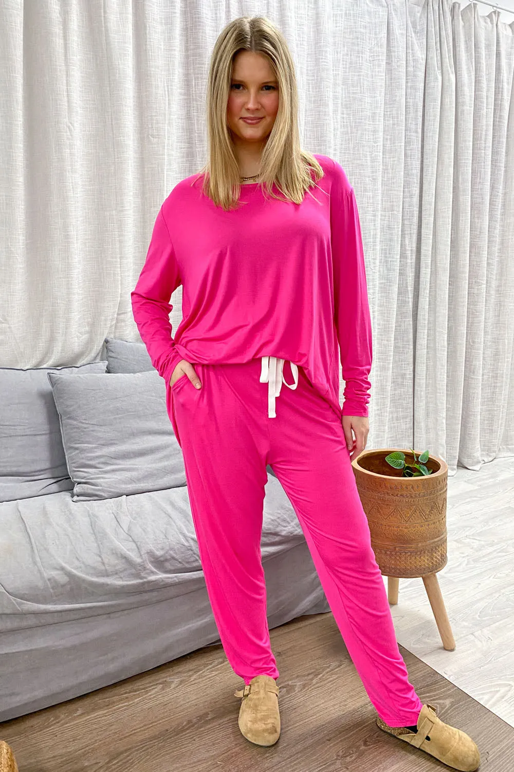 The Comfiest PJs Long Sleeved Tee & Pants Set