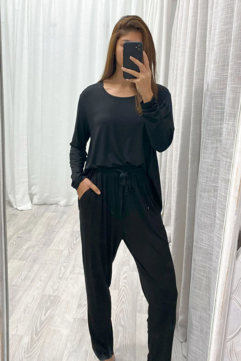 The Comfiest PJs Long Sleeved Tee & Pants Set