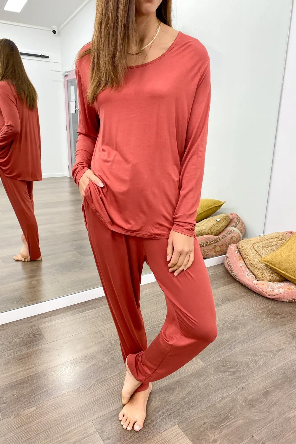 The Comfiest PJs Long Sleeved Tee & Pants Set