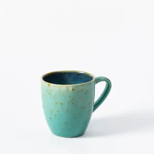 Turquoise Ceramic Mug – Coastal-Inspired Drinkware